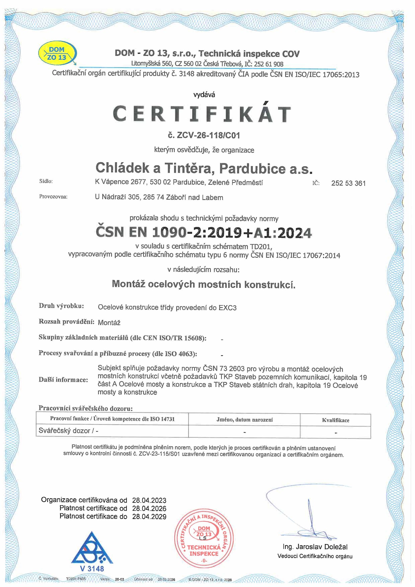 1090 Montáž OK 2026